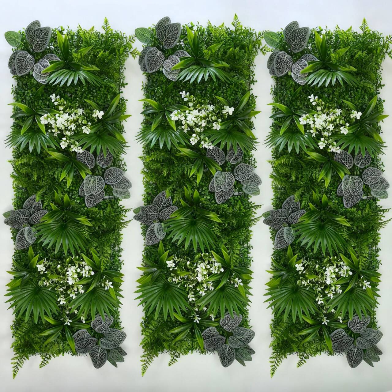 Flower Wall Panel - Panel de Césped Artificial de 40*120CM,