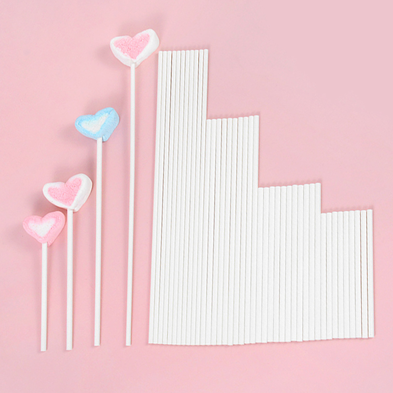Cotton Candy Cone - 100 Uds. Palos de piruleta de