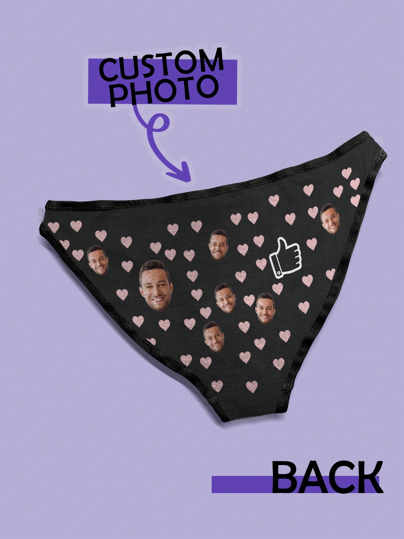 Tanga Personalizada con Foto p - Cotton Candy Cone reseña y precio