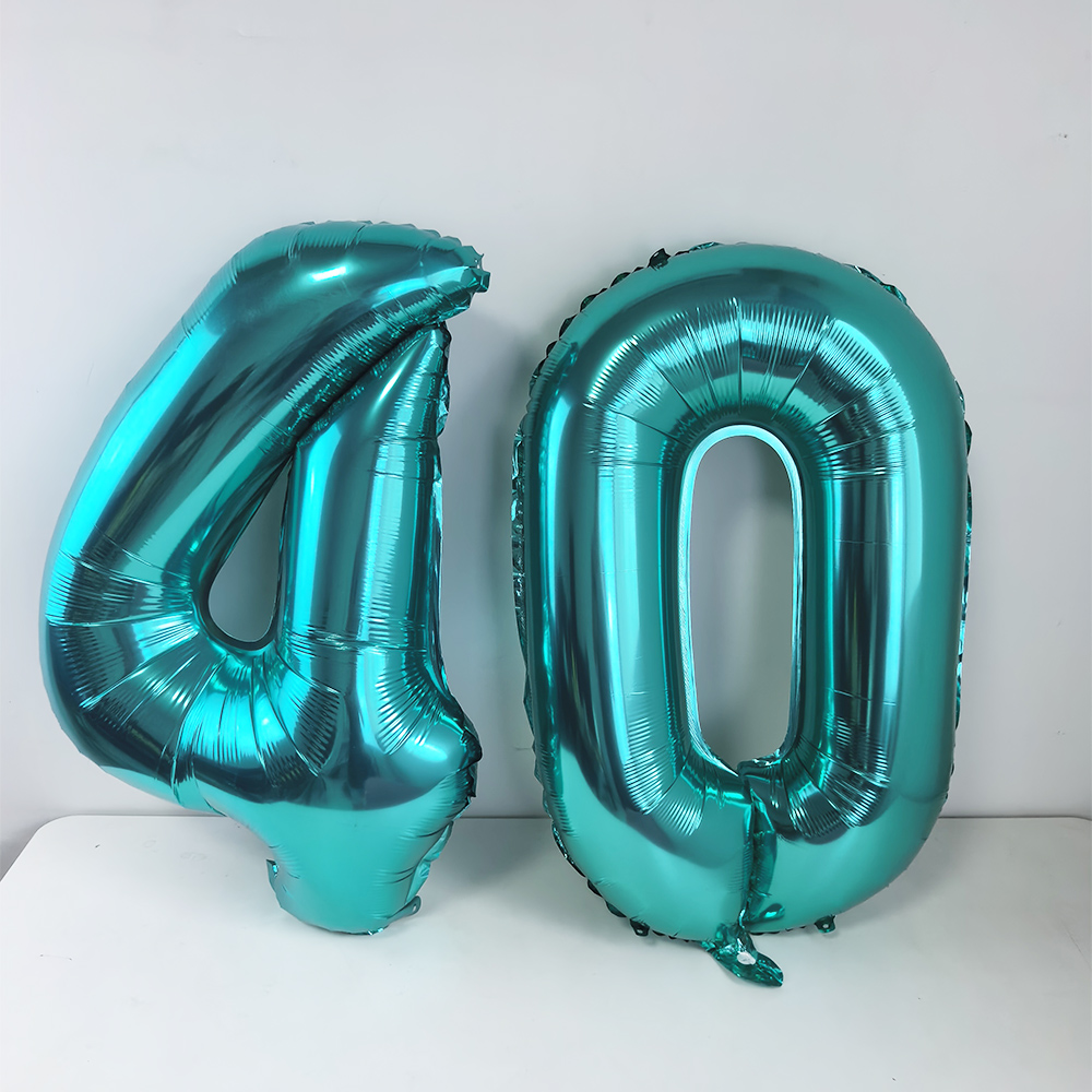 Globo azul verde azulado de 32 - Balloon Pump Hand reseña y precio