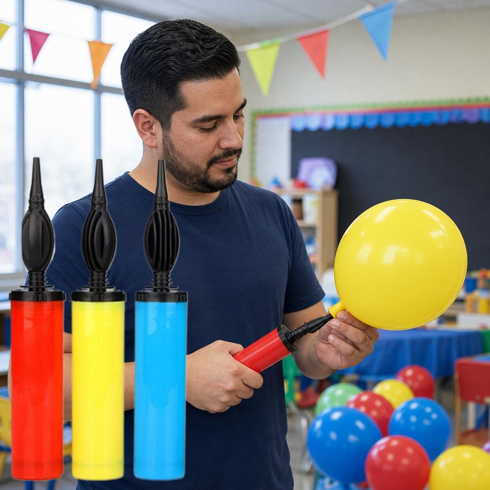 Bomba de aire manual de doble  - Balloon Pump Hand reseña y precio