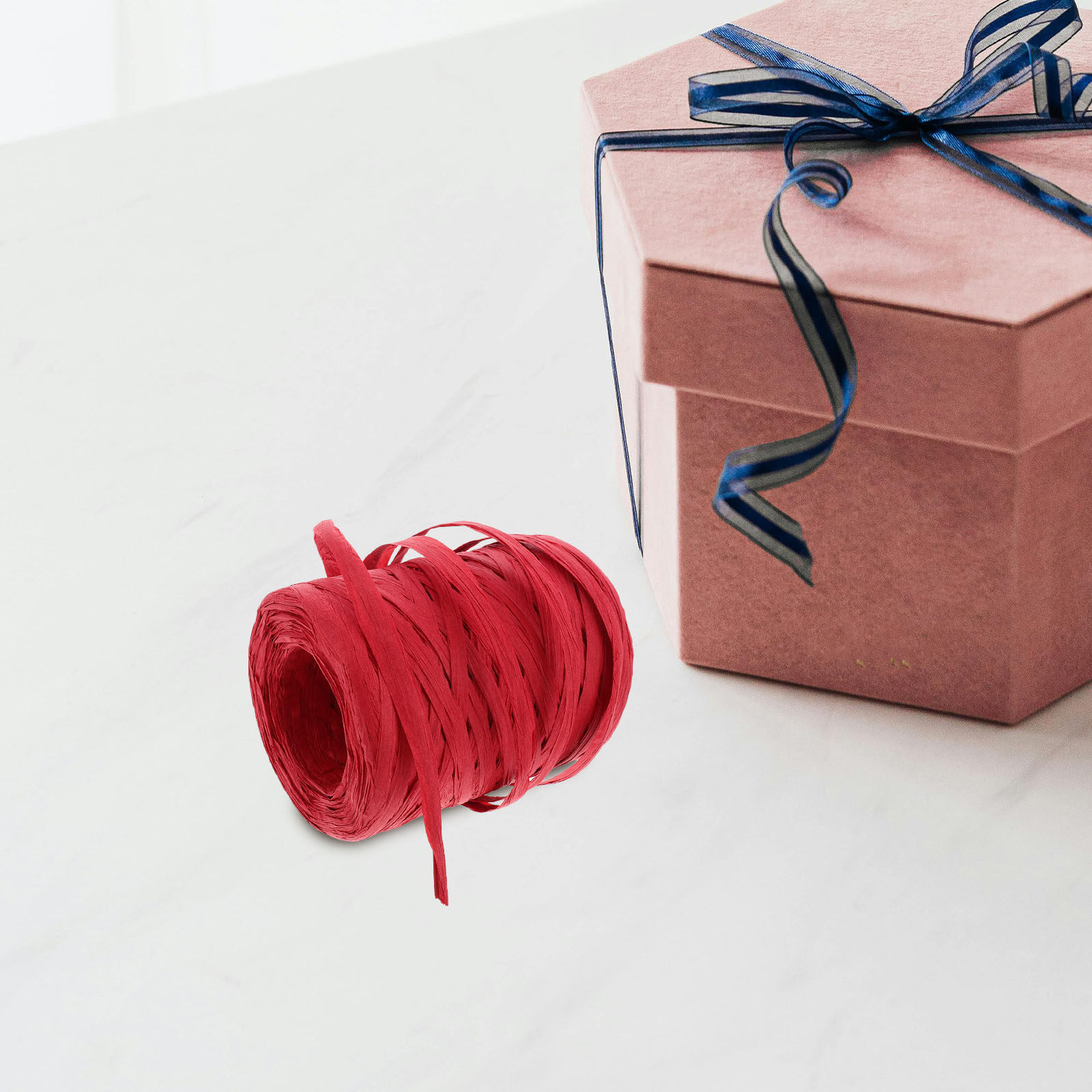 1 rollo de hilo de papel de ra - Papercraft Supply Ribbon reseña y precio