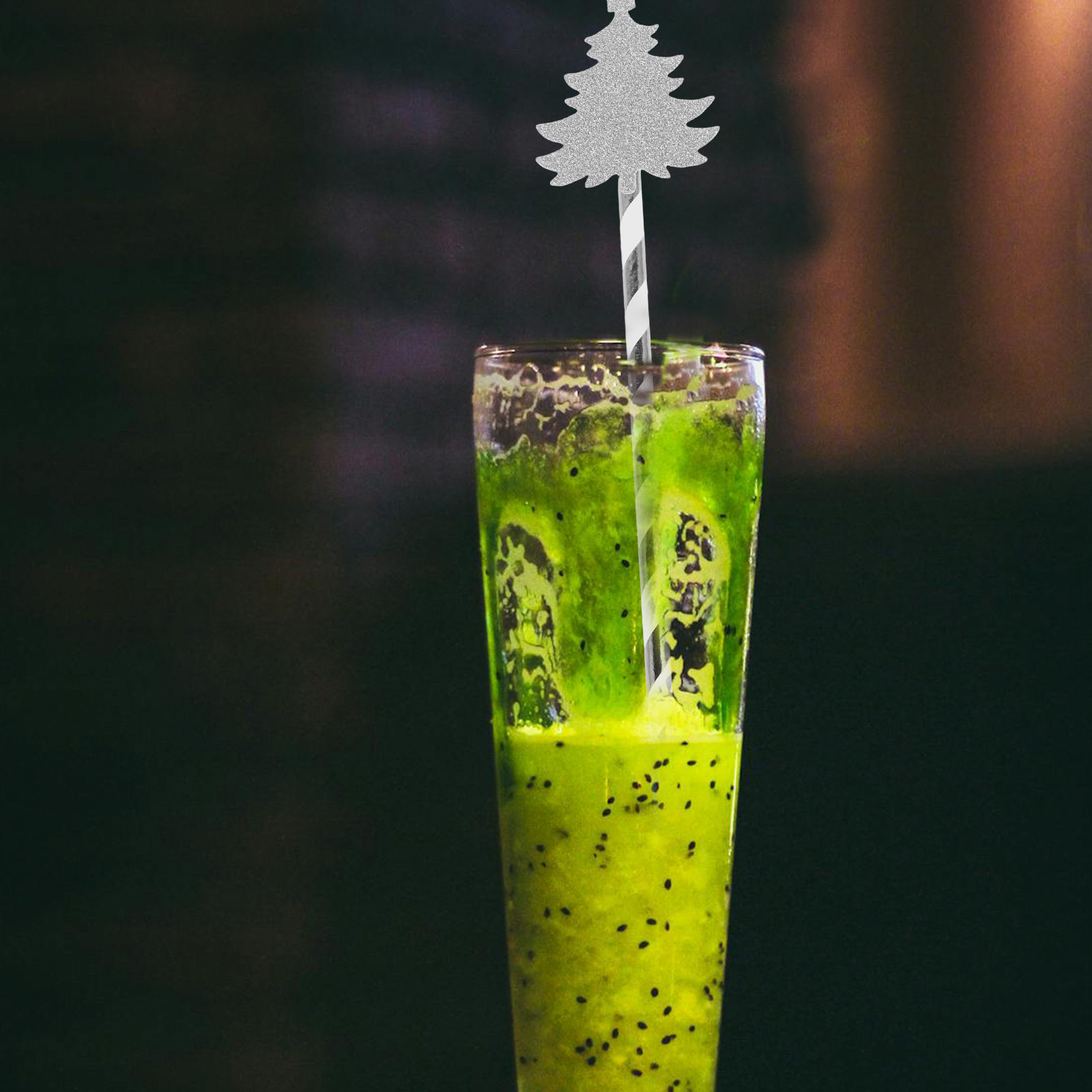 25 Pajitas de Papel Desechable - Paper Straw Color reseña y precio