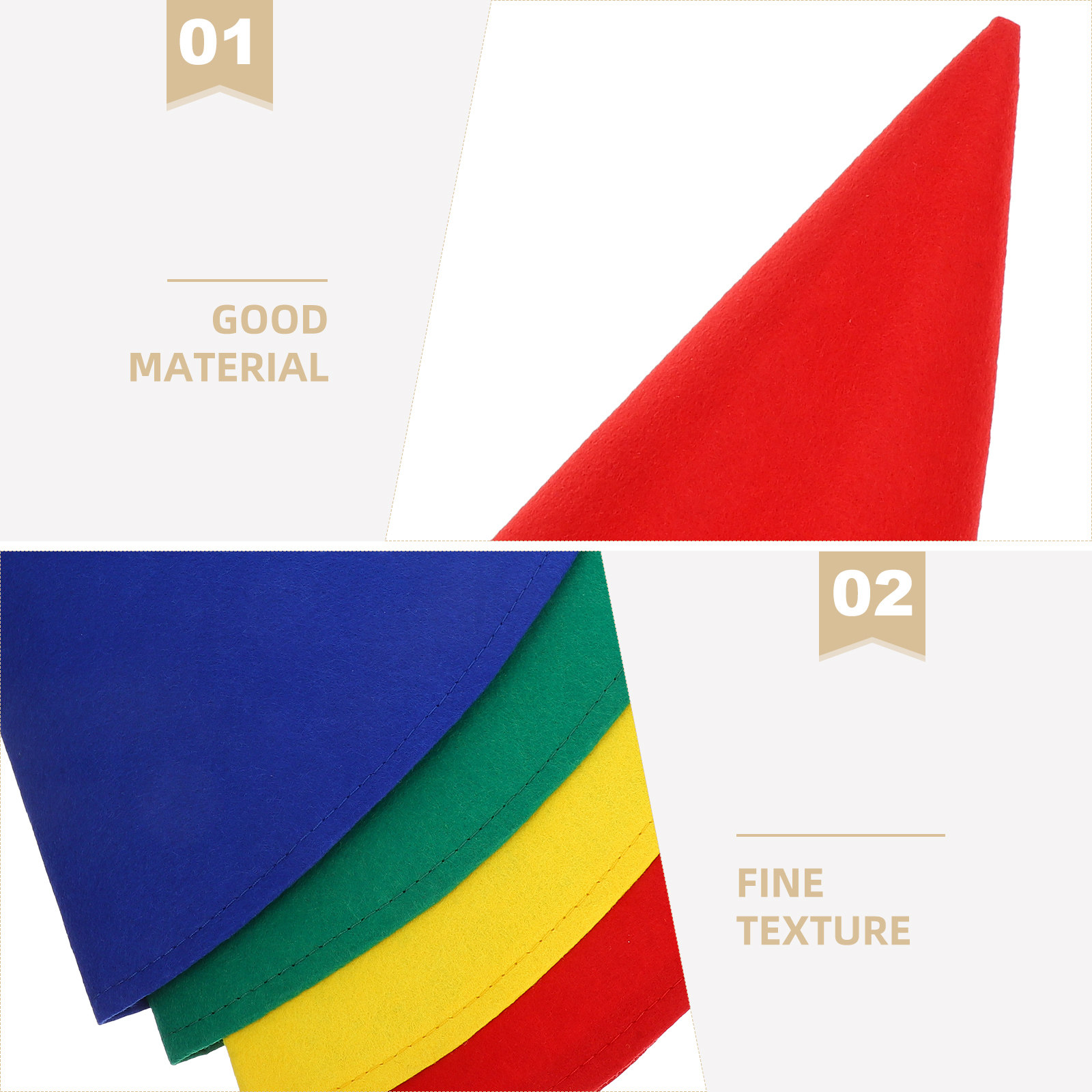 4 Gorros de Gnomo de Fieltro e - Party Hat Cone reseña y precio