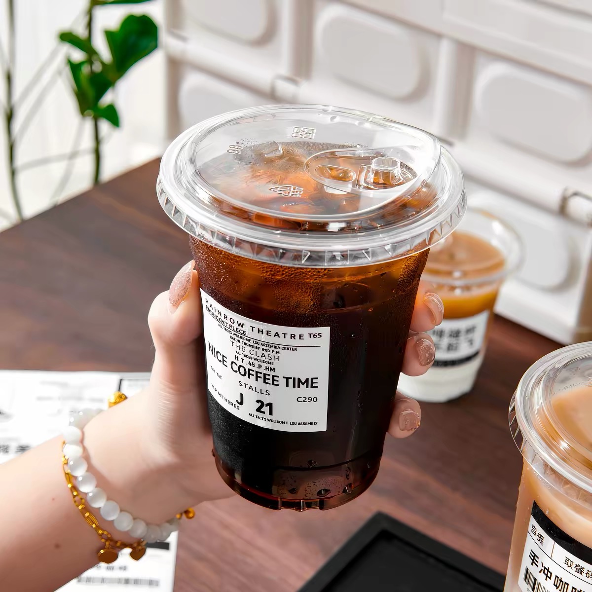 Vasos desechables para café, v - Plastic Cup 50Pcs reseña y precio
