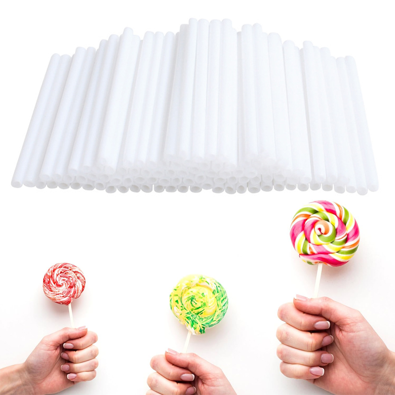 100 Uds. Palillos de caramelo  - Cotton Candy Cone reseña y precio