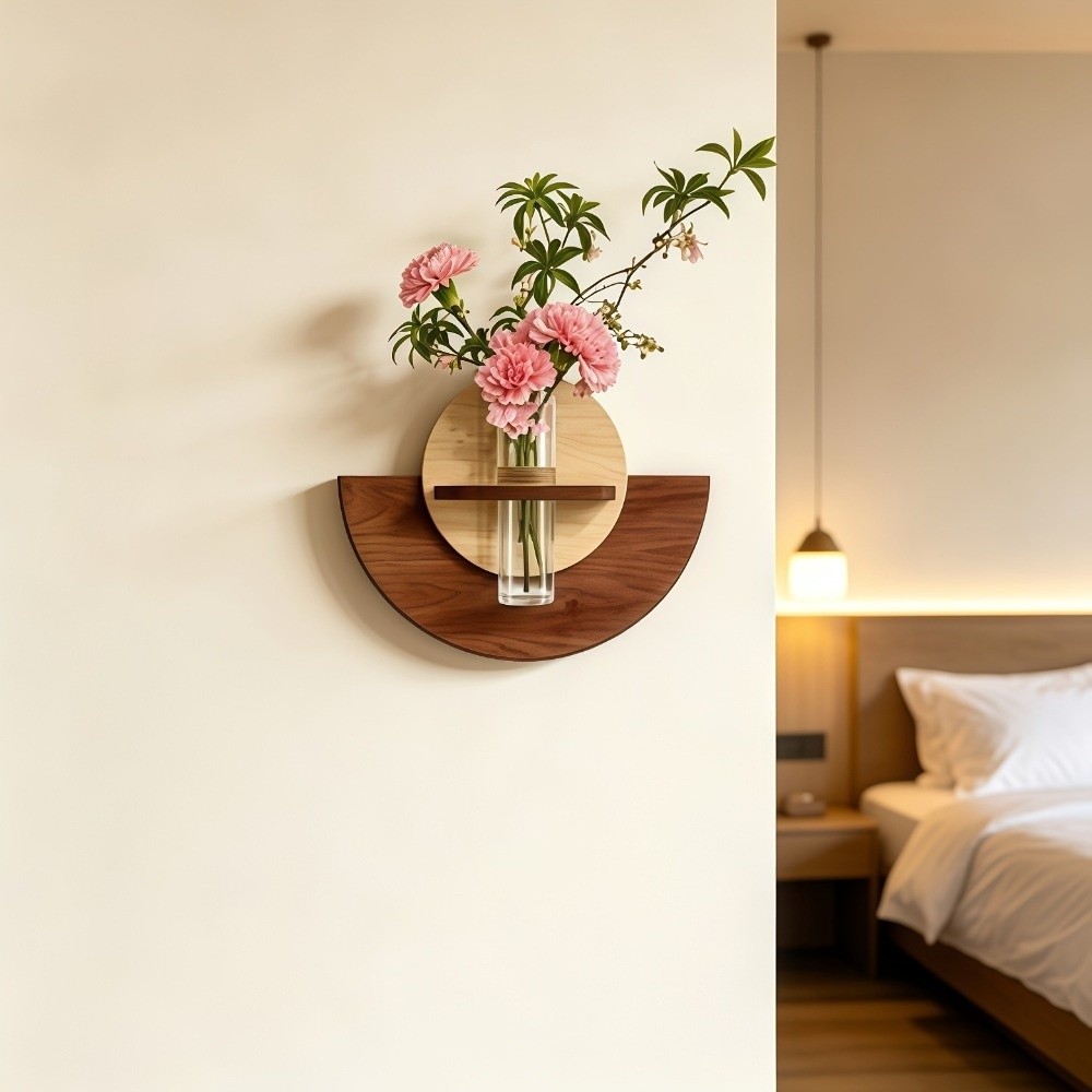 Estante de Madera Ovalado para - Flower Wall Panel reseña y precio