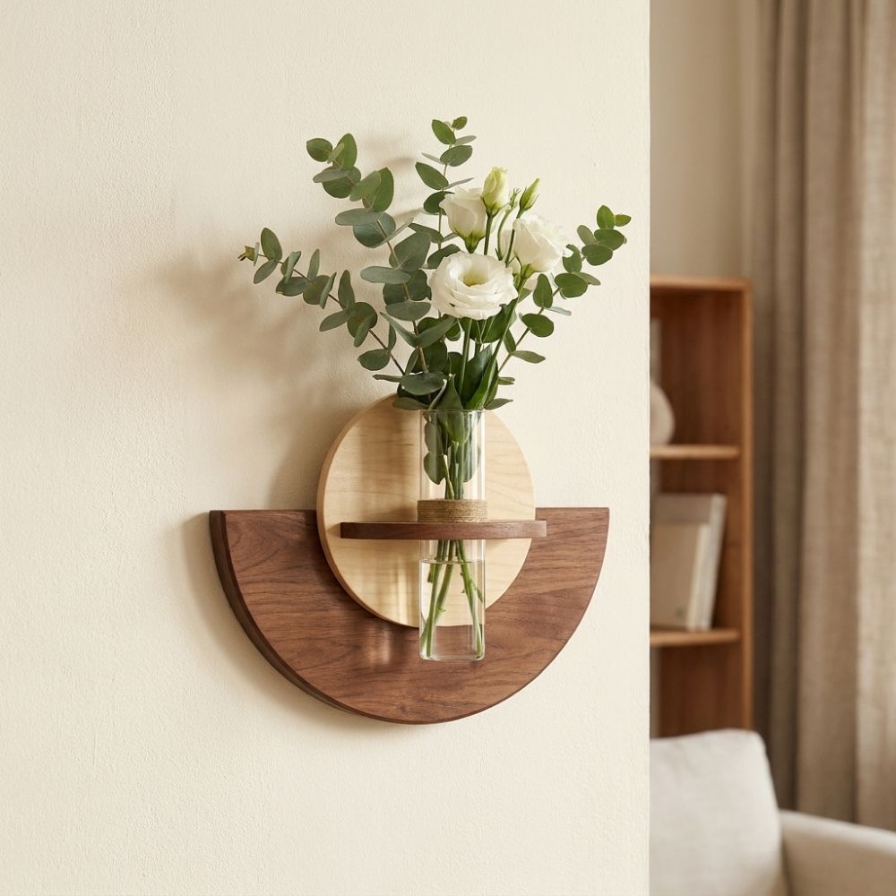Estante de Pared Ovalado de Ma - Flower Wall Panel reseña y precio